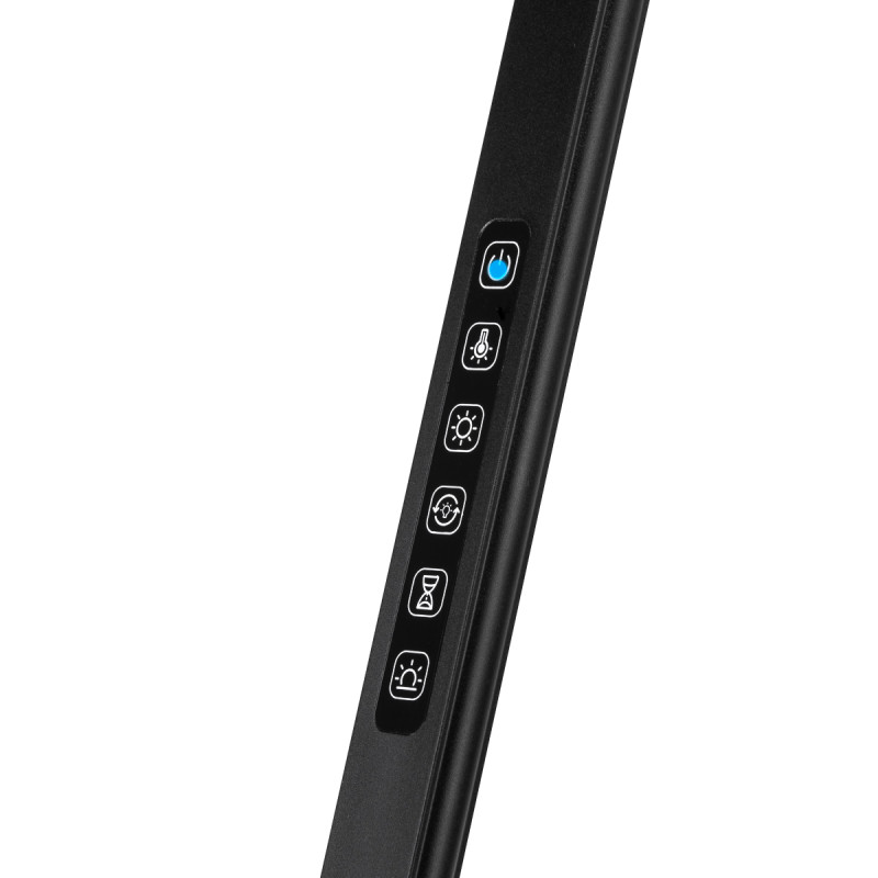 LED lampa YOGAUNI 22W čierna na statíve aj na stôl 4