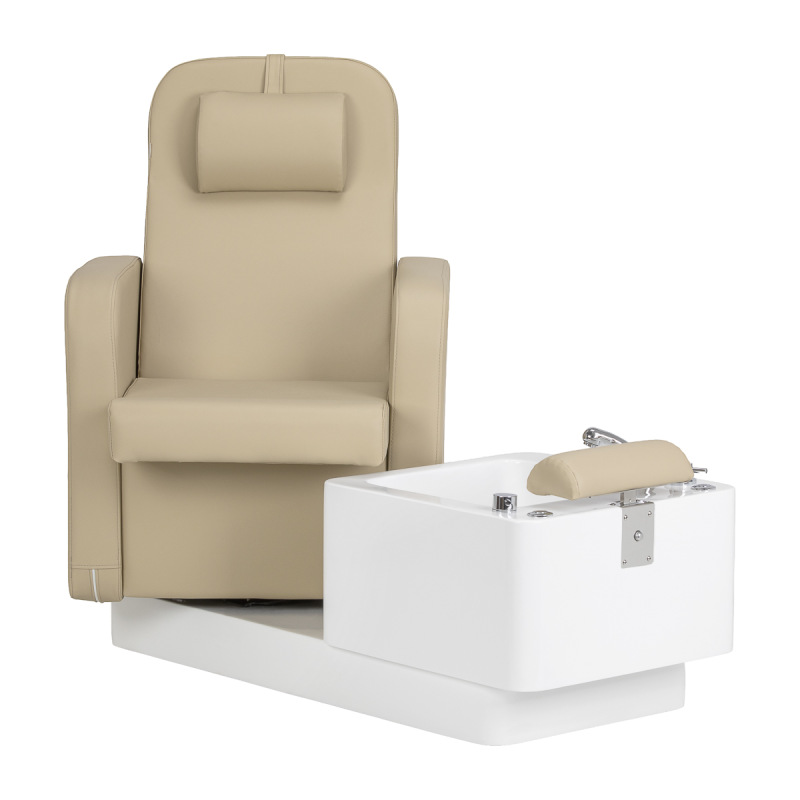 Kozmetické kreslo SPA na pedikúru Sillon Elysia béžové 1
