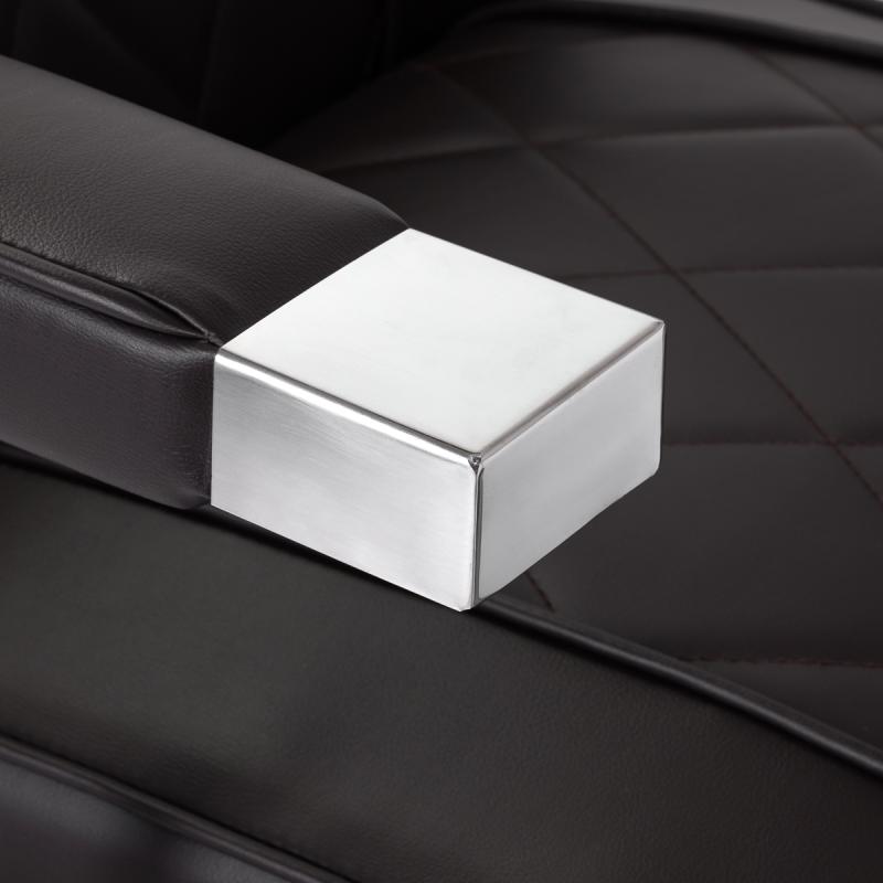 BARBERSKE KRESLO Hair System BM88066 HNEDÉ 6