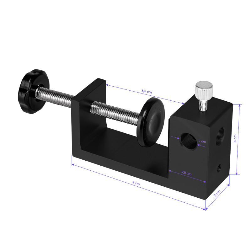 LED lampa YOGAUNI 22W čierna na statíve aj na stôl 9