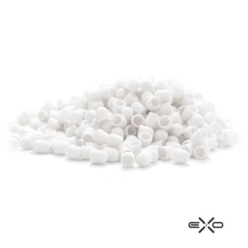 EXO BRÚSNE KOTÚČIKY 13mm/60 500 KS. HARD CAP BIELE 1