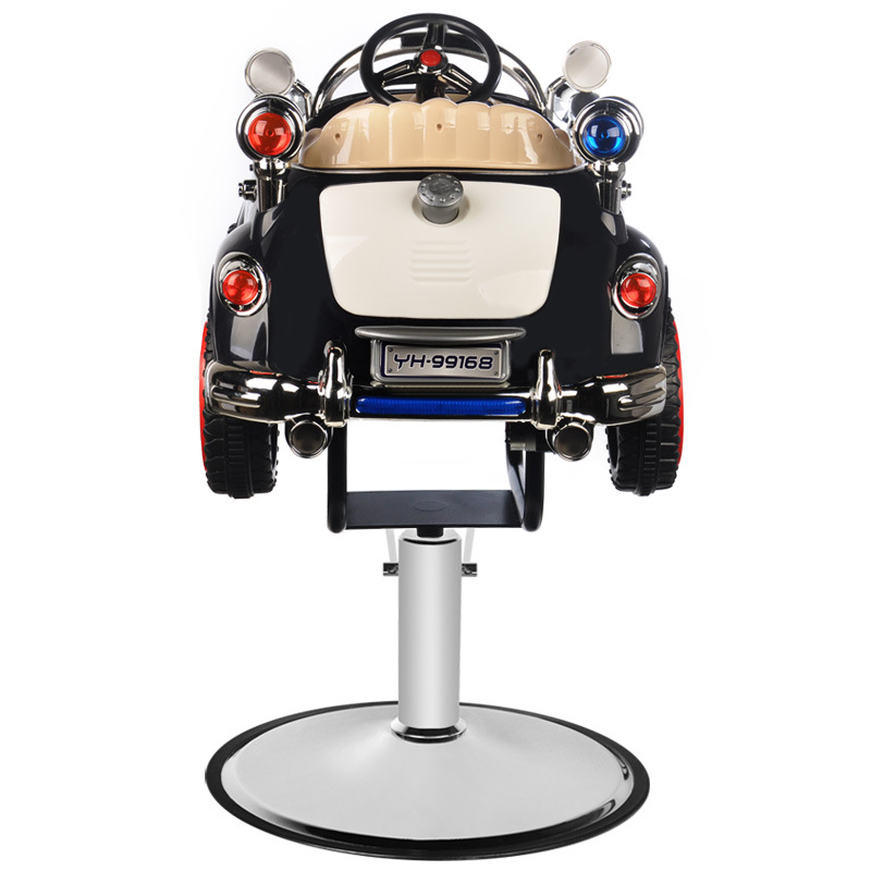 Fotel fryzjerski dziecięcy samochodzik policja B082 2