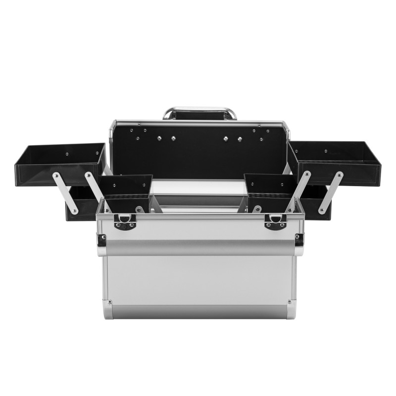 Kozmetický kufrík SC40 strieborný 4