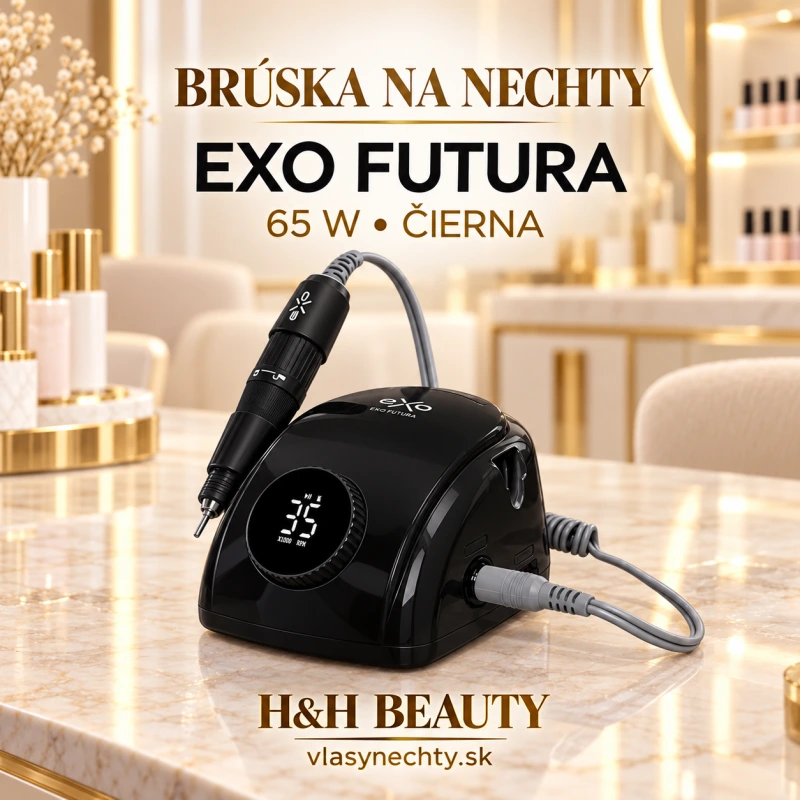 Brúska na nechty Exo Futura 65W čierna
