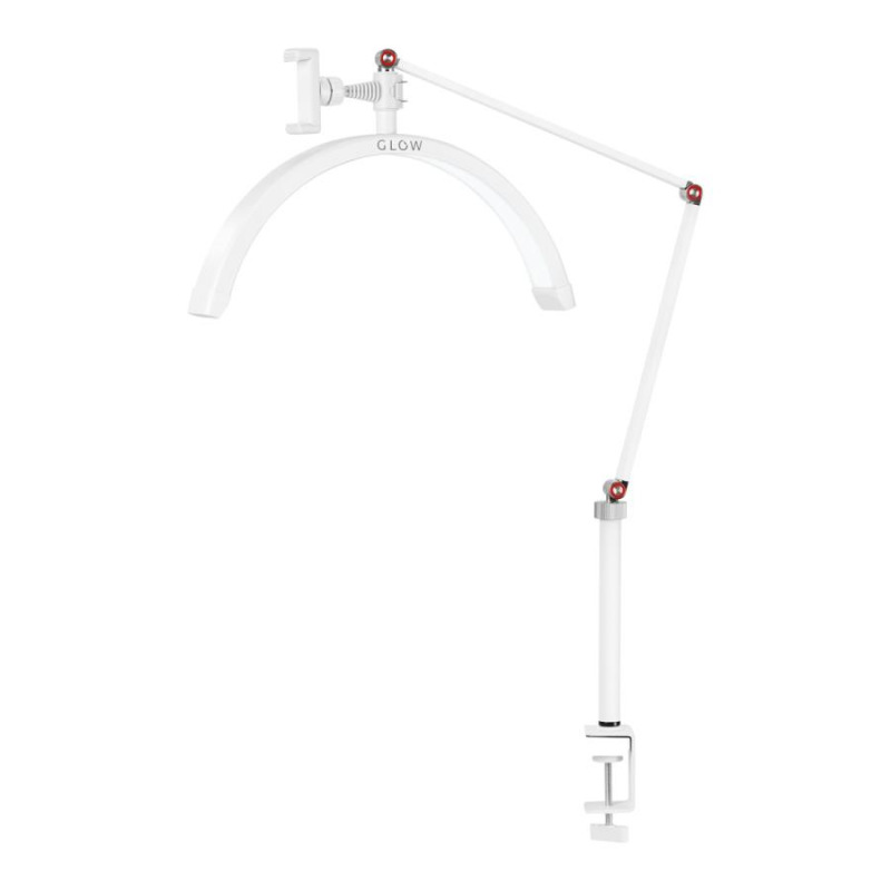 PRACOVNÁ KOZMETICKÁ LAMPA NA STôL Glow MX3 BIELA - AKCIA NA 1 KUS 4
