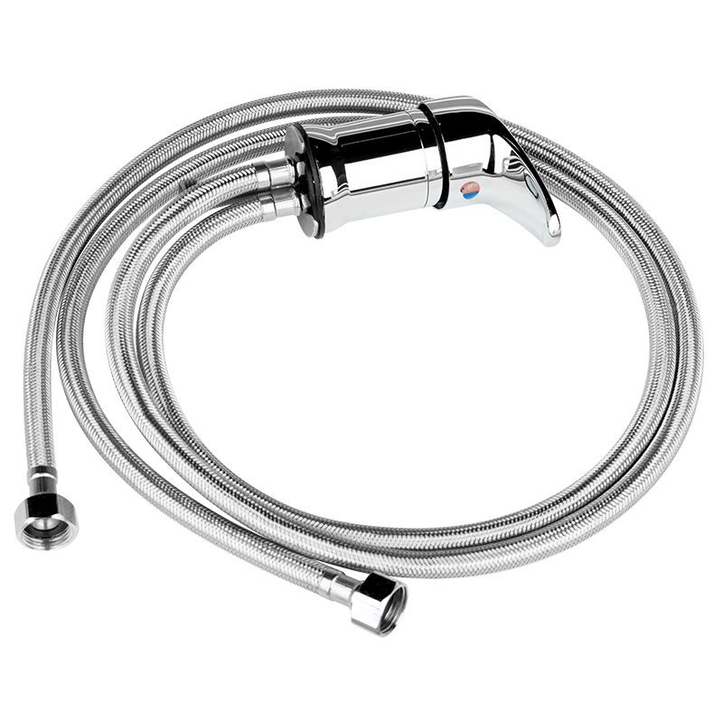 BATÉRIA KADERNÍCKEHO UMÝVACIEHO BOXU CHROM S01 - Dĺžka hadice 73 cm 4