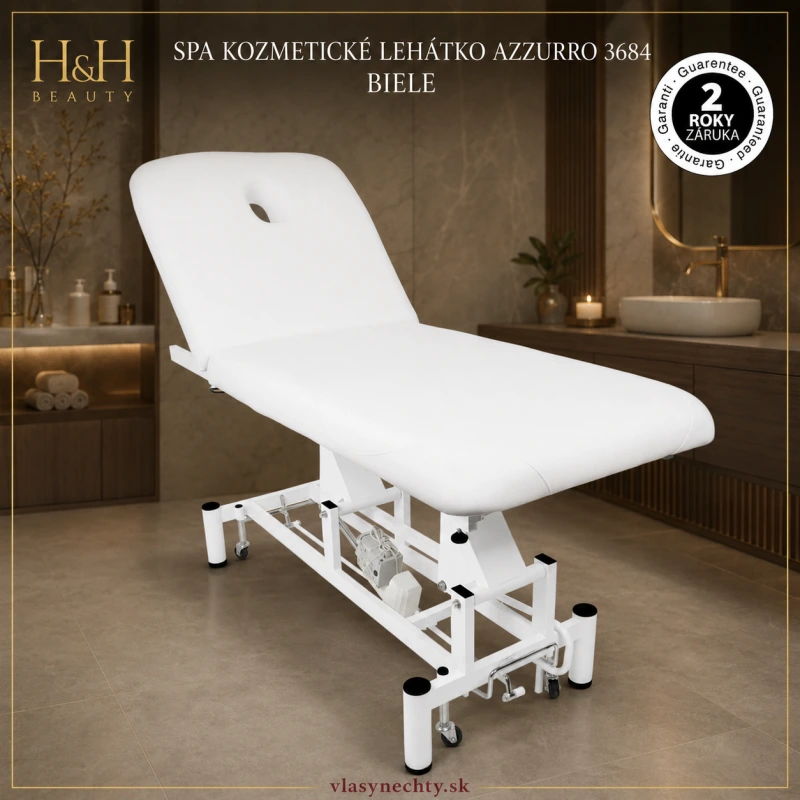 SPA KOZMETICKÉ LEHÁTKO AZZURRO 3684 BIELE