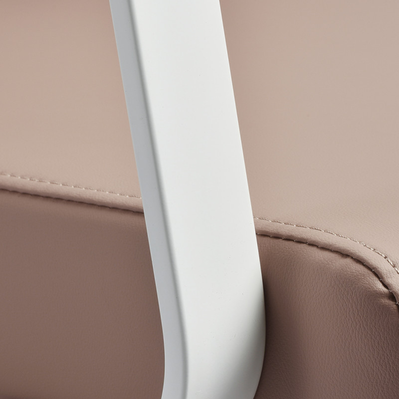 Kadernícke kreslo Gabbiano Porto bielá béžová 5