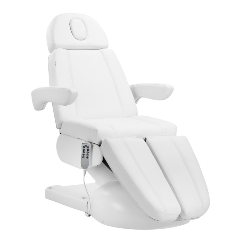 Kozmetické kreslo Azzurro Lux pedi 5m biele 1