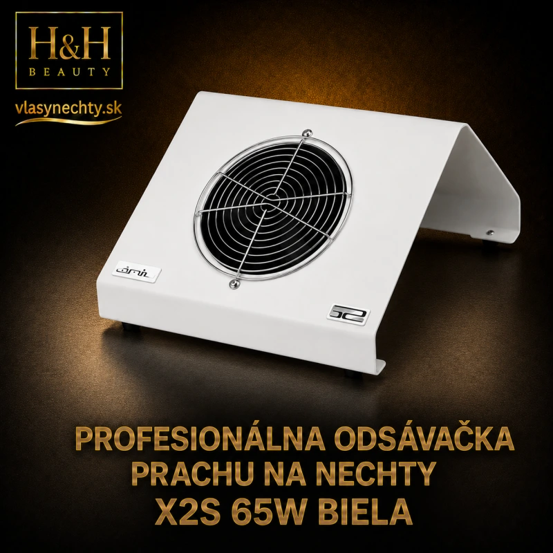 PROFESIONÁLNA ODSÁVAČKA PRACHU NA NECHTY X2S 65W BIELA