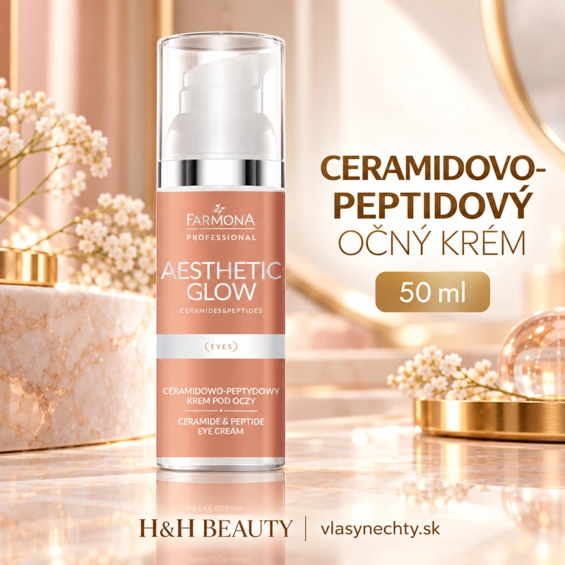 Farmona aesthetic glow ceramide-peptide očný krém 50ml