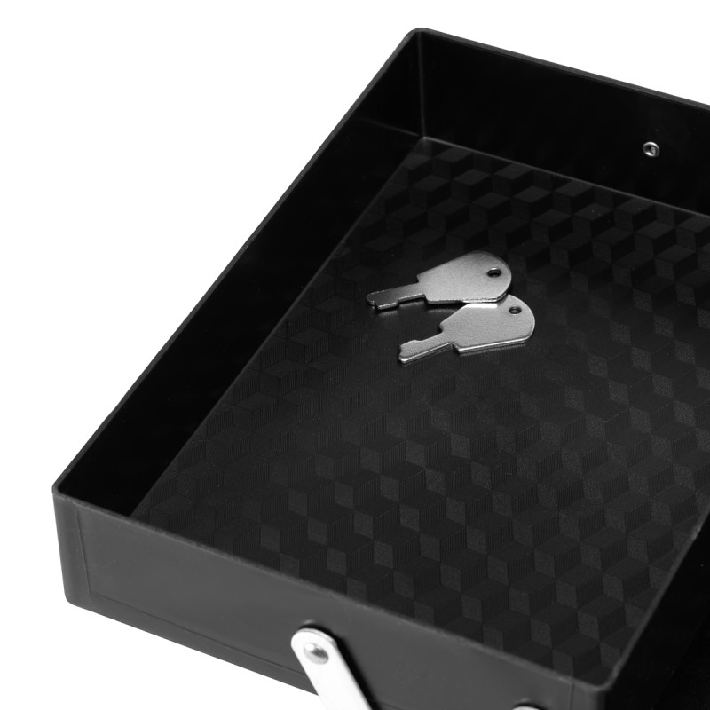 Kozmetický kufrík SC40 strieborný 9