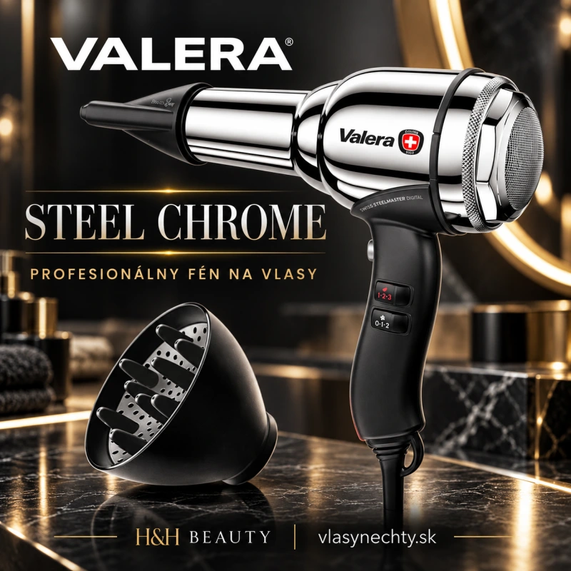 FÉN NA VLASY VALERA STEEL CHROM