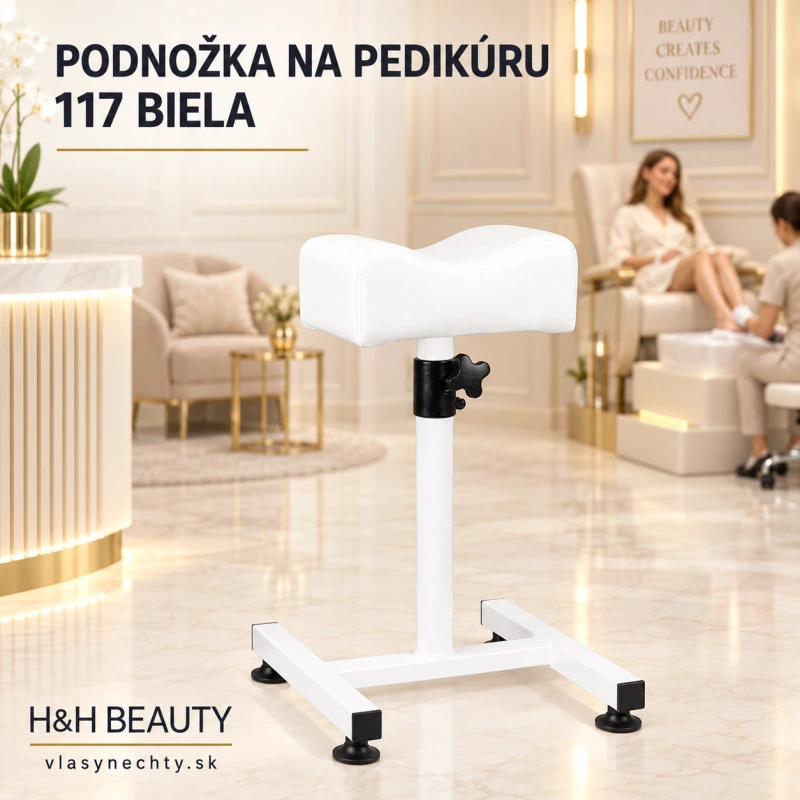 PODNOŽKA NA PEDIKÚRU 117 BIELA
