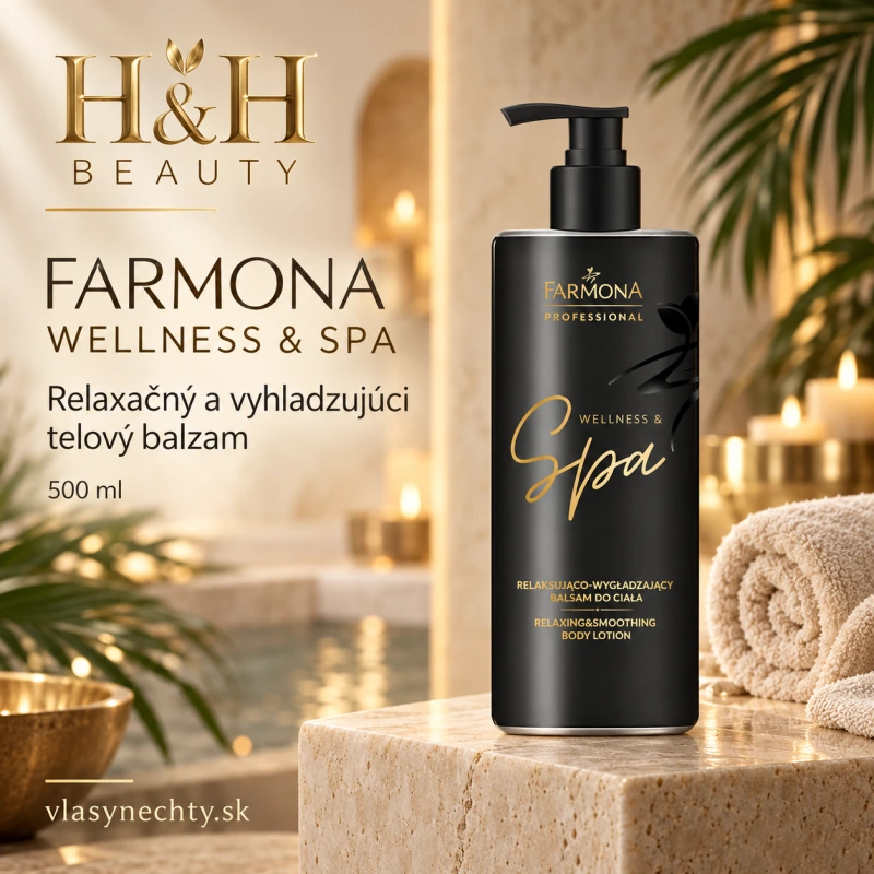 Farmona Wellness&Spa relaxačný a vyhladzujúci telový balzam 500ml