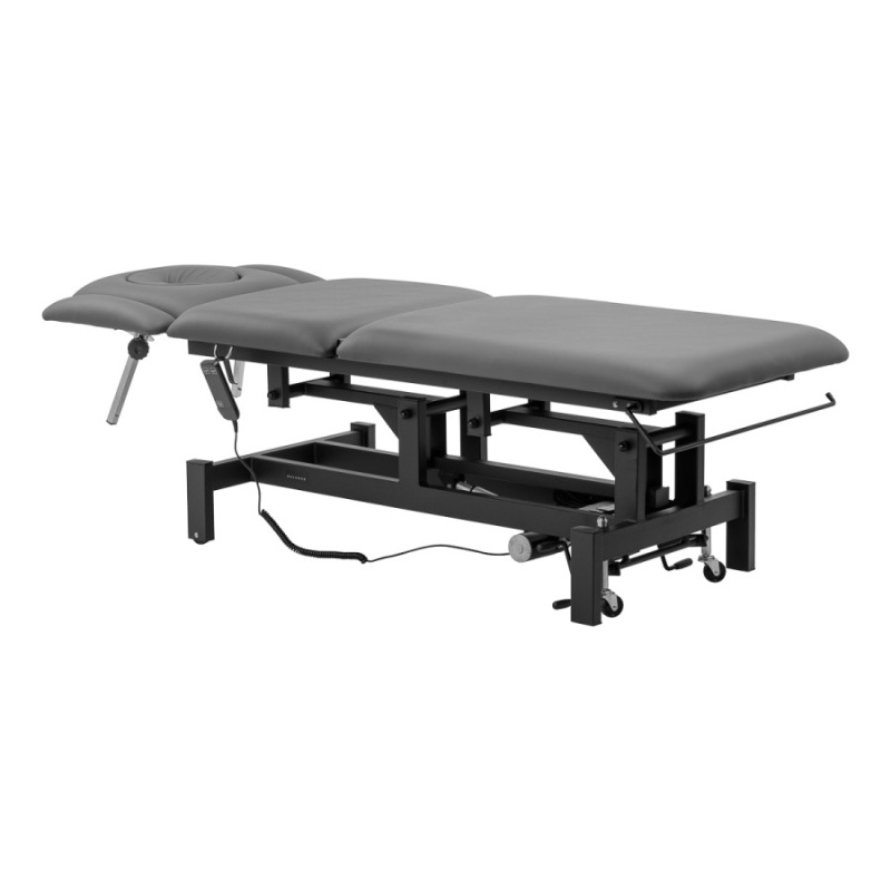 Elektrický rehabilitačný stôl na masáž a fyzioterapiu Eso 5 sivý 6