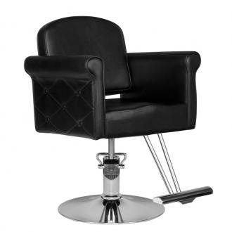 KADERNÍCKE KRESLO HAIR SYSTEM HS69 ČIERNE 7