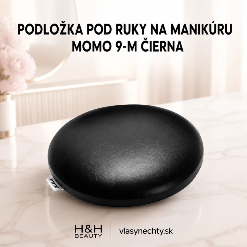 PODLOŽKA POD RUKY NA MANIKÚRU MOMO 9-M čierna