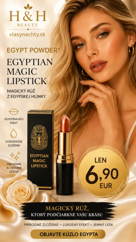 EGYPTIAN MAGIC LIPSTICK… z rady egyptská hlinka - Magický rúž 1