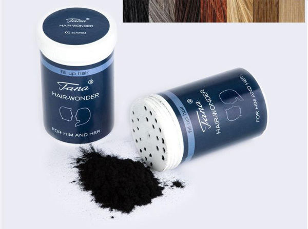 TANA Hair-Wonder – Nanovlákna na zahustenie vlasov 12 g 1