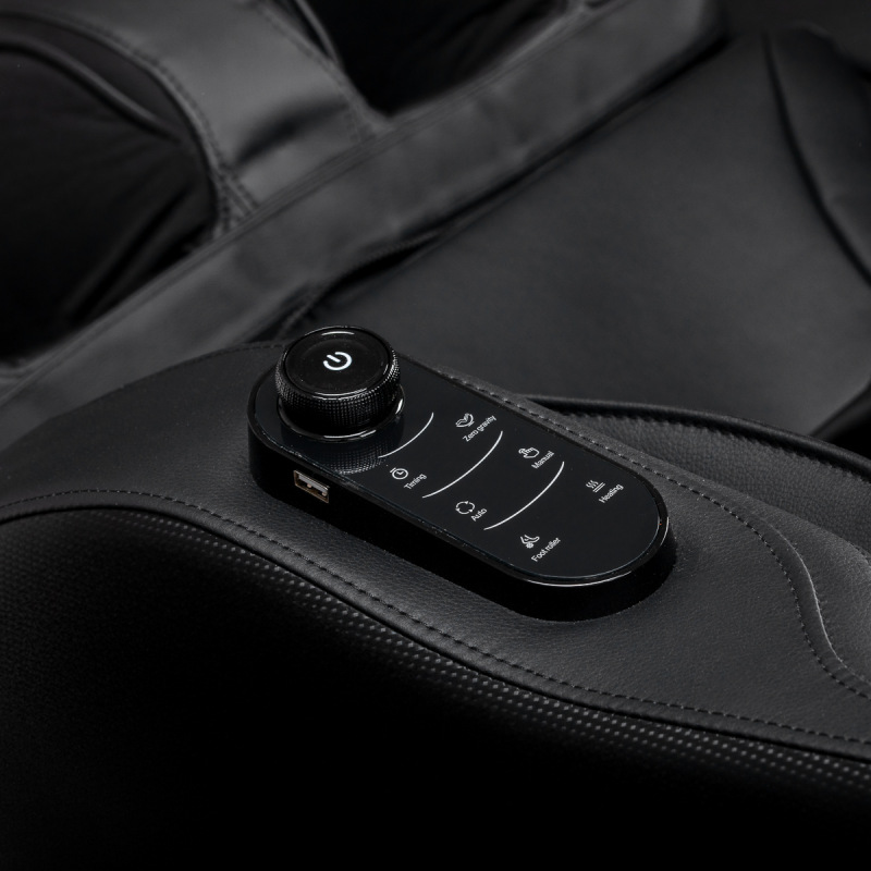 Masážne kreslo Sakura Maximus 809 3D, čierne 8