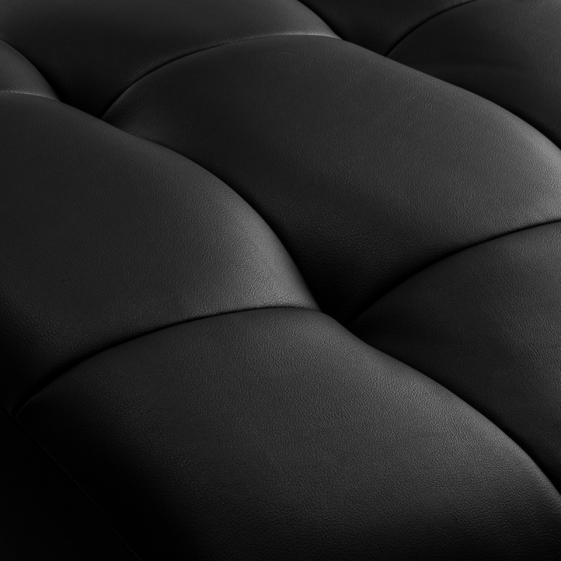 Kozmetické kreslo na riasy Sillon Alba – čierne so zlatou základňou 8