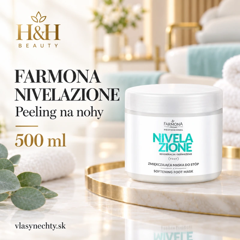 FARMONA NIVELAZIONE Zmäkčujúca maska na nohy 500ml