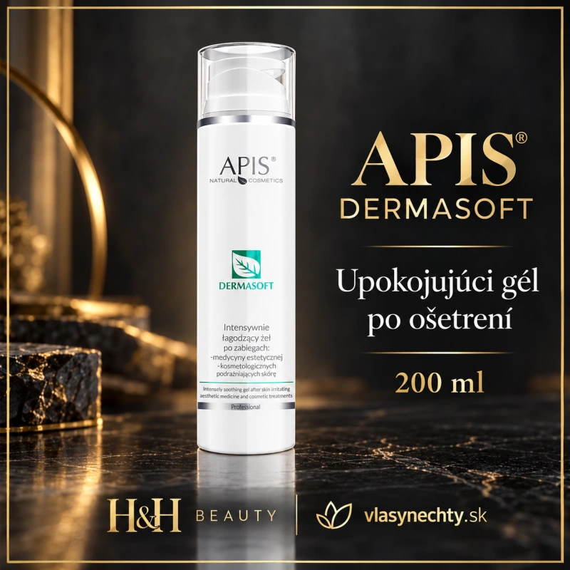 APIS Dermasoft intenzívny upokojujúci gél po ošetrení podráždenej pokožky 200 ml