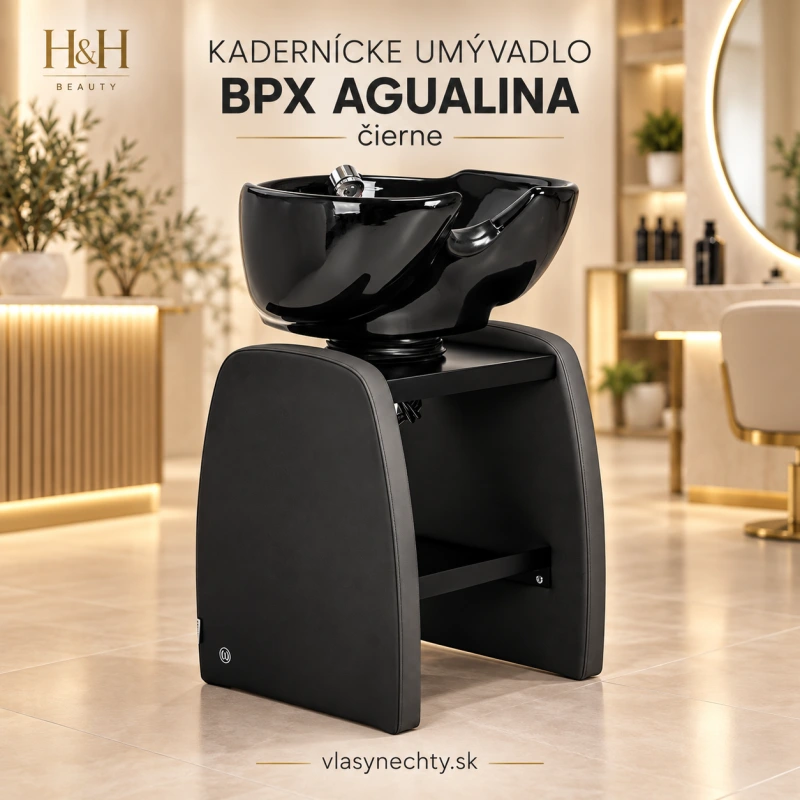 KADERNÍCKE UMÝVADLO BPX Agualina čierny