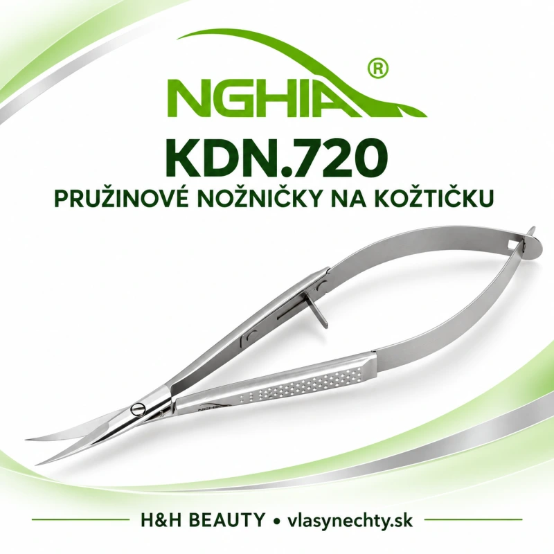 NGHIA EXPORT KDN.720 pružinové nožnice na kožtičku