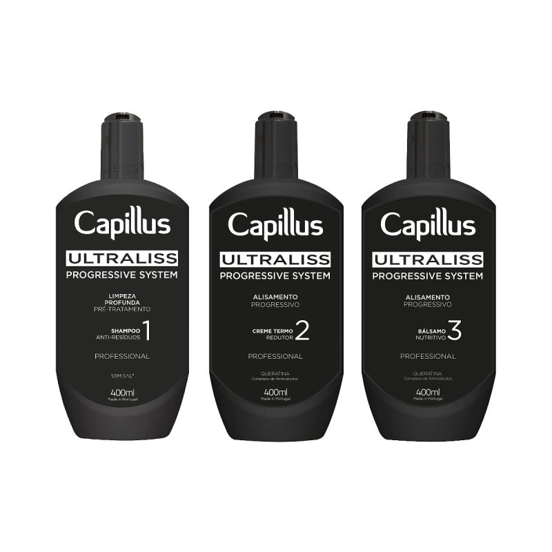 Capillus ultraliss nanoplastika, sada na nanoplastiku, 3x400 ml