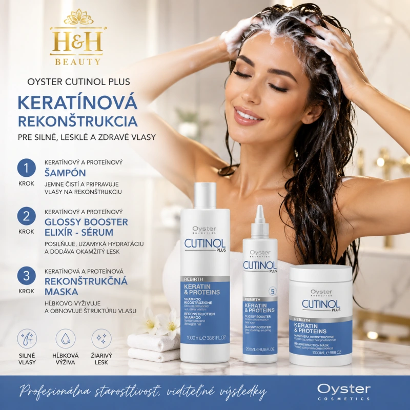 OYSTER CUTINOL PLUS REBIRTH SET 1000 ml + 250 ml +1000 ml
