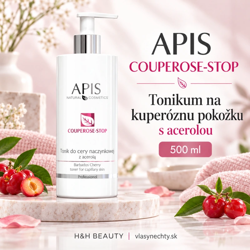 APIS COUPEROSE STOP TONIKUM NA KUPERÓZNU POKOŽKU S ACEROLOU 500ml