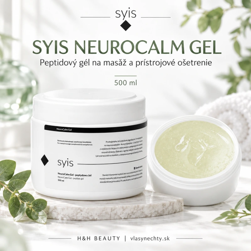 Syis NeuroCalm Gel - peptidový gél pre manuálnu masáž, sonoforézu a iontoforézu 500 ml