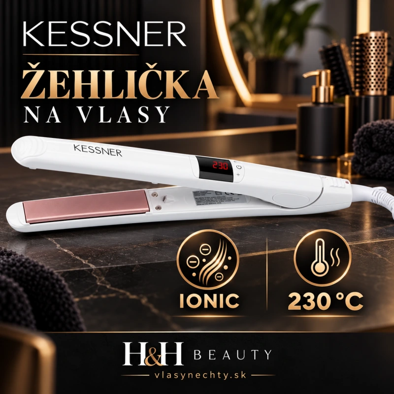 KESSNER ŽEHLIČKA NA VLASY IONIC 230°C