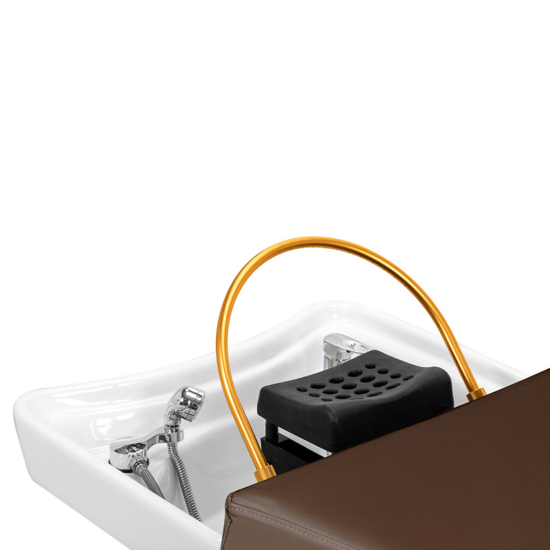 KADERNÍCKY UMÝVACÍ BOX Gabbiano Head Spa Bali hnedý 4