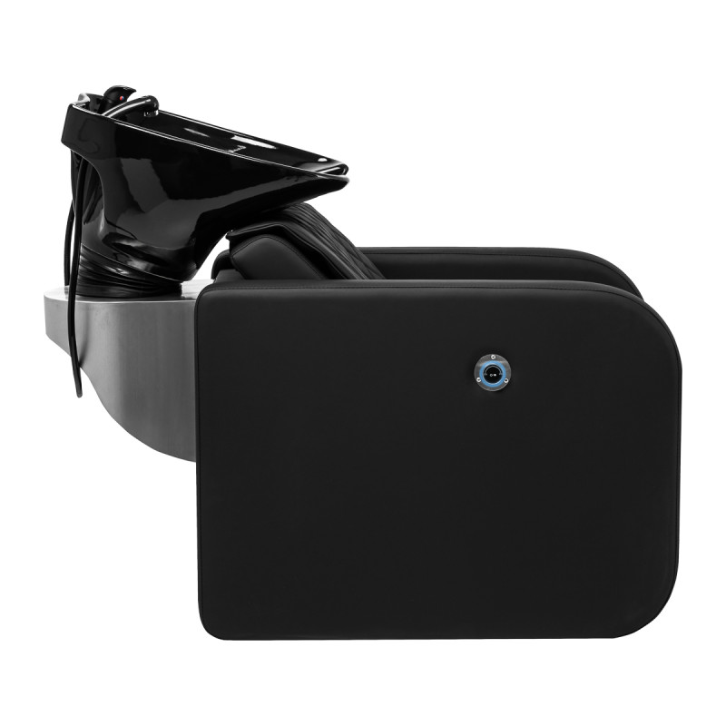 Gabbiano Sylvia kadernícky stolík s elektrickou opierkou na nohy a masážou čierny 2