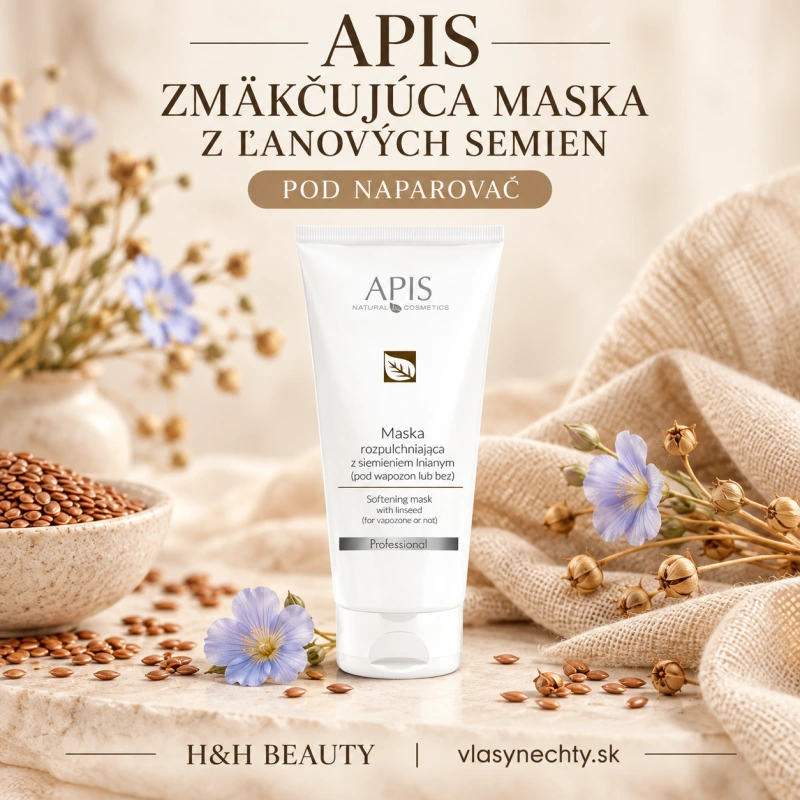 APIS ZMÄKČUJÚCA MASKA Z ĽANOVÝCH SEMIEN (pod naparovač) 200ml
