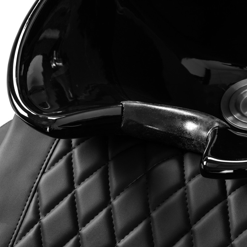 Gabbiano Sylvia kadernícky stolík s elektrickou opierkou na nohy a masážou čierny 7