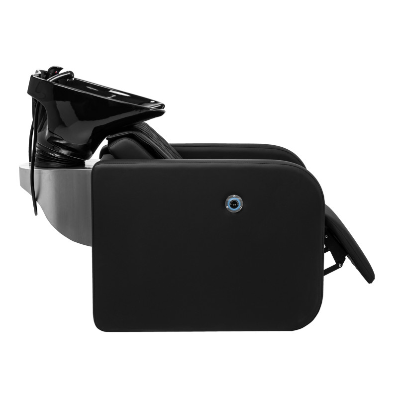 Gabbiano Sylvia kadernícky stolík s elektrickou opierkou na nohy a masážou čierny 3