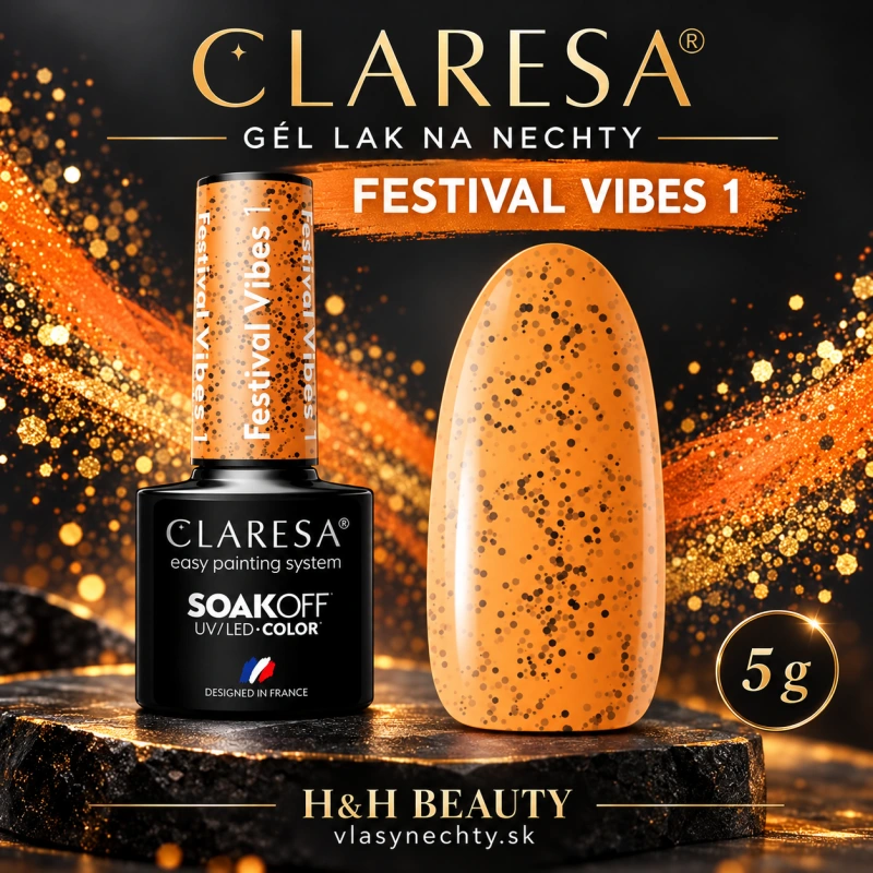 CLARESA GÉL LAK NA NECHTY FESTIVAL VIBES 1 - 5G
