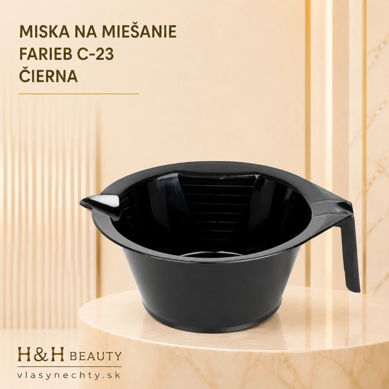 MISKA NA MIEŠANIE FARIEB C-23 ČIERNA