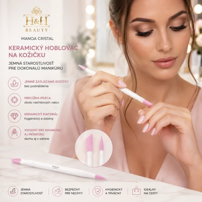 MANOA-CRISTAL ® Keramický hoblovač na nechtovú kožičku – Keramik Hufstäbchen 3