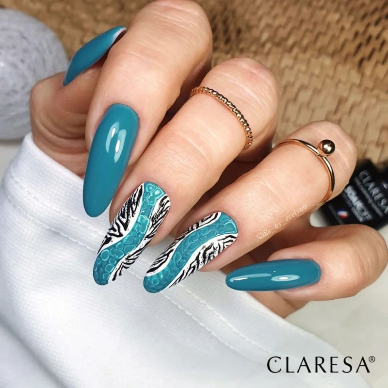 CLARESA GÉL LAK NA NECHTY GREEN WINKS 2 -5g 3