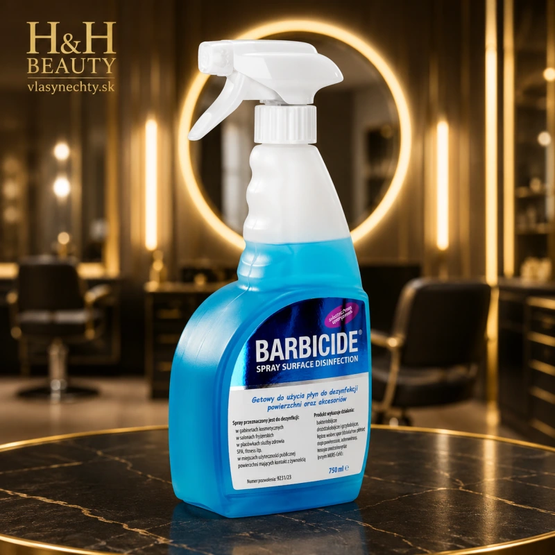 BARBICIDE DEZINFEKČNY SPREJ NA VŠETKY TYPY POVRCHOV 750 ML-ZÁPACHOVÝ