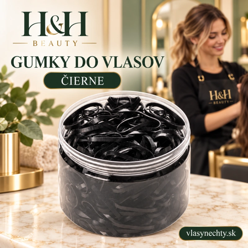 GUMKY DO VLASOV - ČIERNE