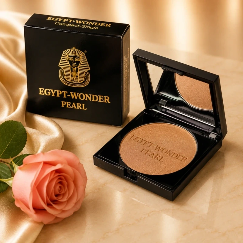 Egypt-Wonder púder kompaktný lesklý - egyptská hlinka