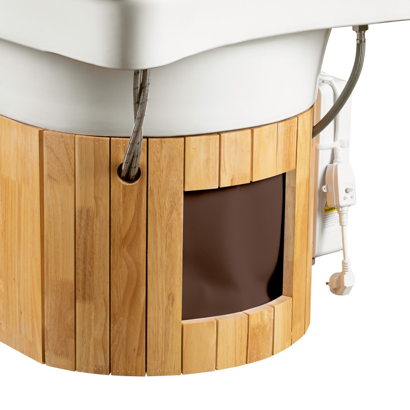 KADERNÍCKY UMÝVACÍ BOX Gabbiano Head Spa Bali hnedý 16