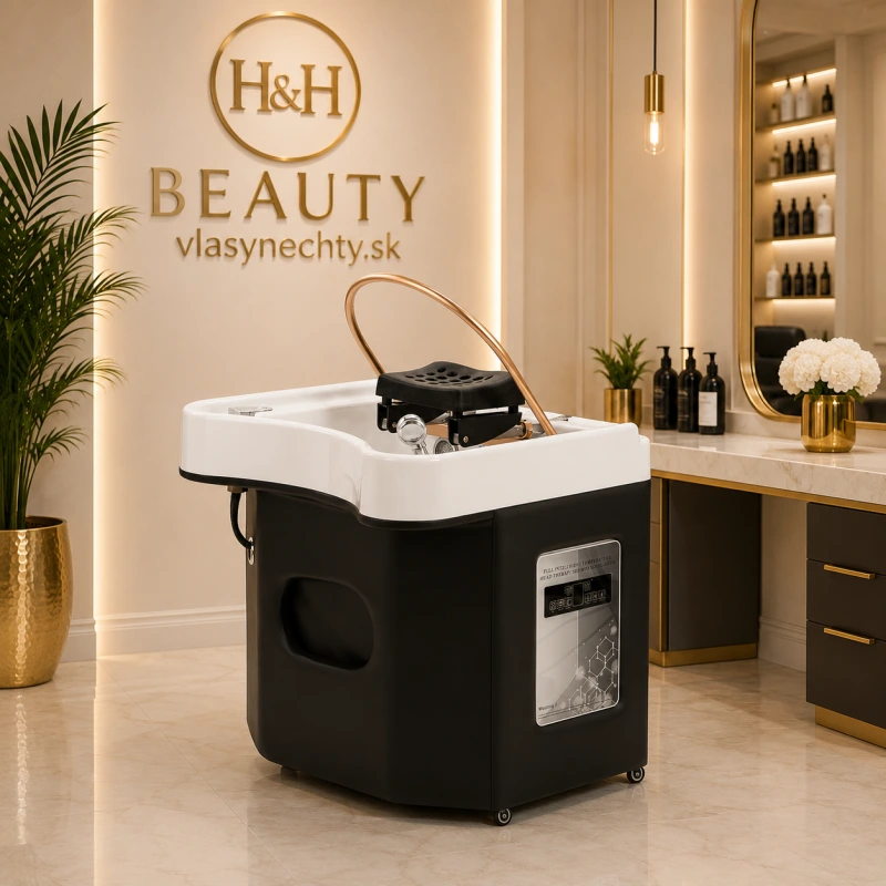 KADERNÍCKY UMÝVACÍ BOX GABBIANO Head Spa 050 čierny