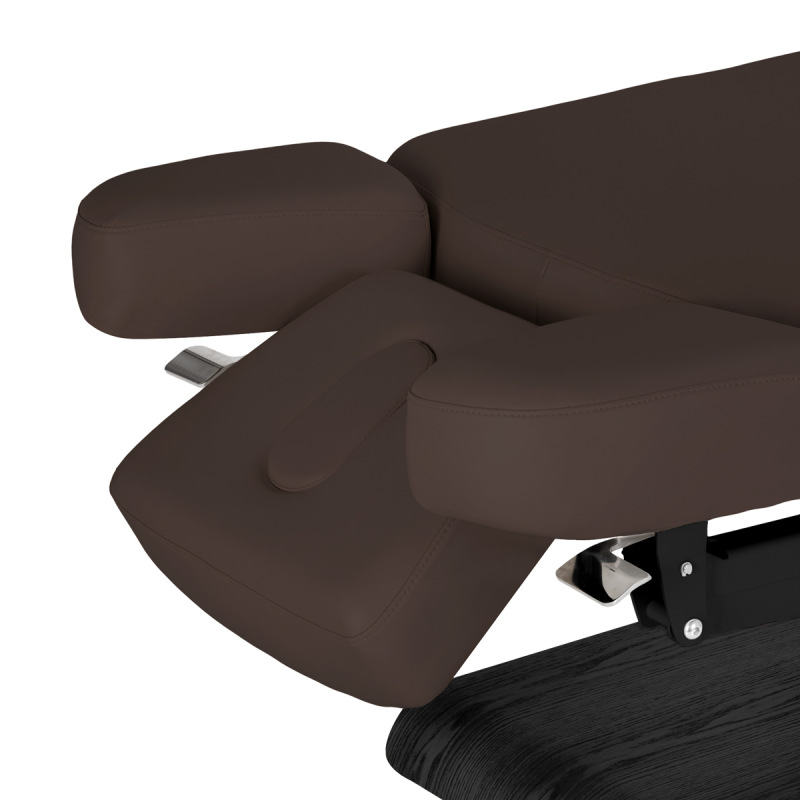 KOZMETICKÉ SPA LEHÁTKO Sillon Relax SPA, tmavohnedé s čiernou základňou 13